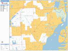 North Miami Digital Map Basic Style